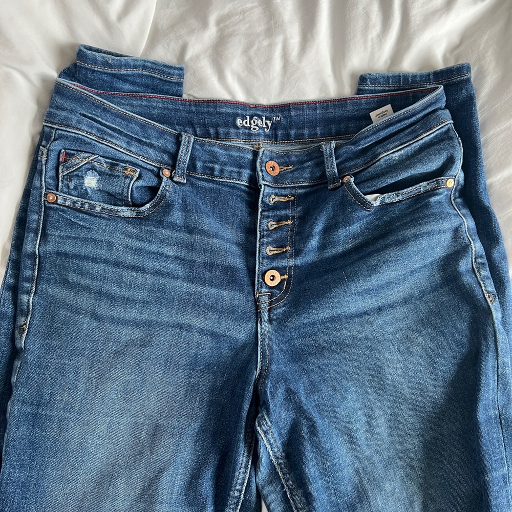 Maurice’s edgely 12 long skinny jeans high waist